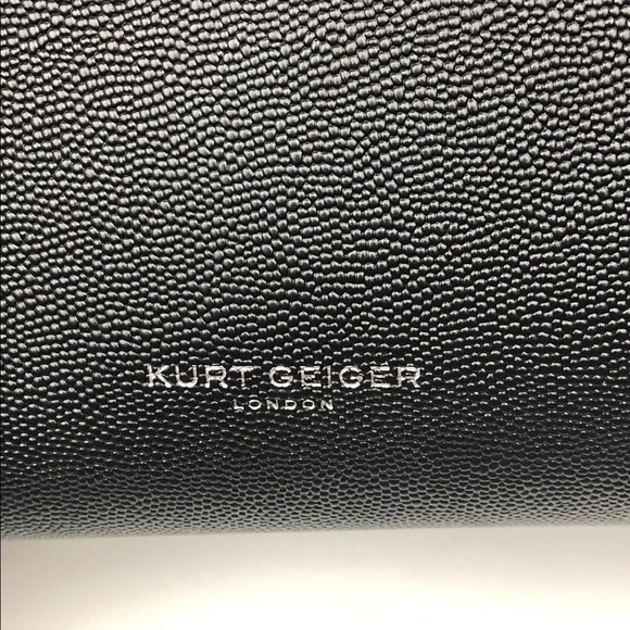 KURT GEIGER LONDON Shoreditch Shopper Pebbled Leather Tote - Picture 11 of 16